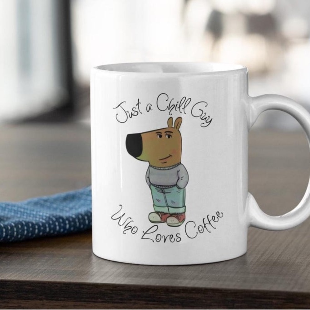 Dog Lover's White Coffee Mug